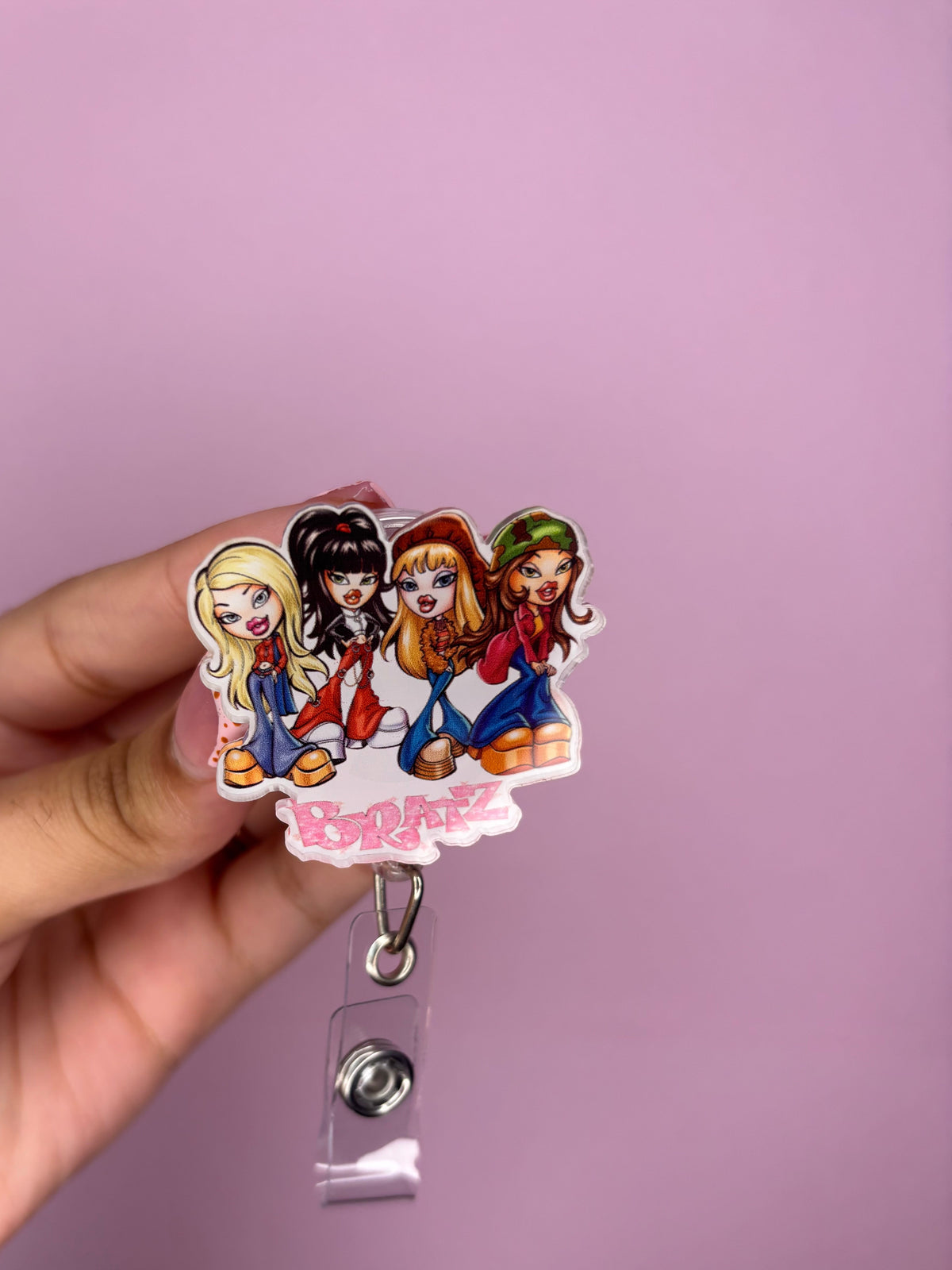 BRATZ BESTIES BADGE REEL