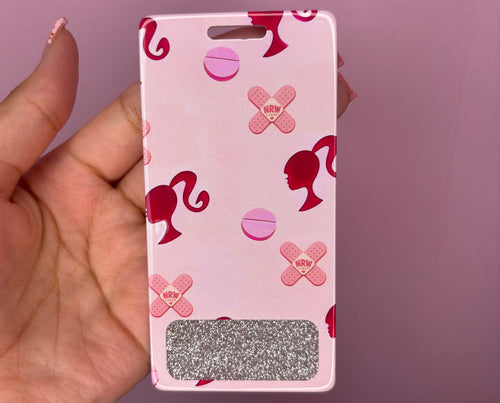 Barbie girl badge buddy