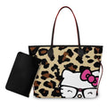 CHEETAH KITTY TOTE