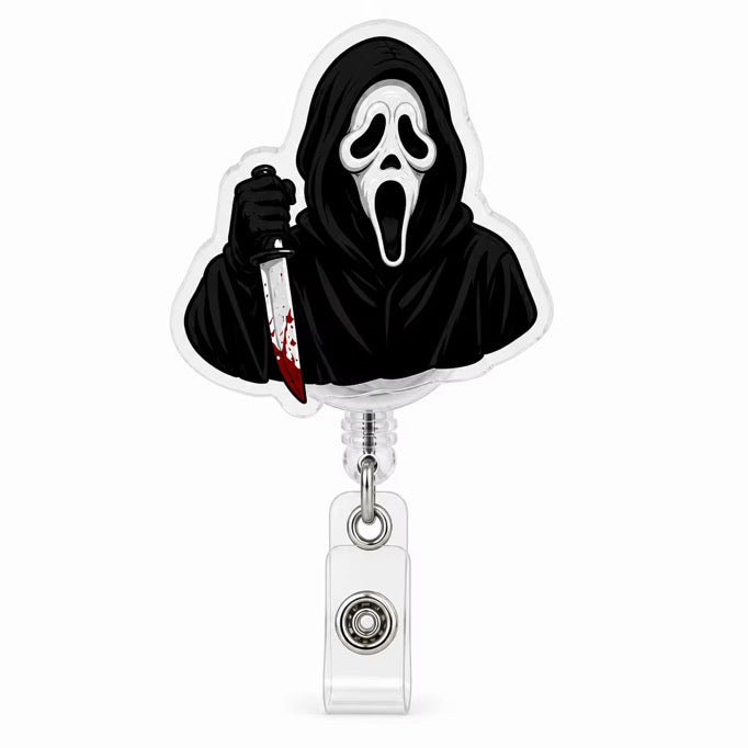 RUN! badge reel ( Shipping 10/01)