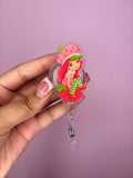 MRS STRAWBERRY GIRL BADGE REEL