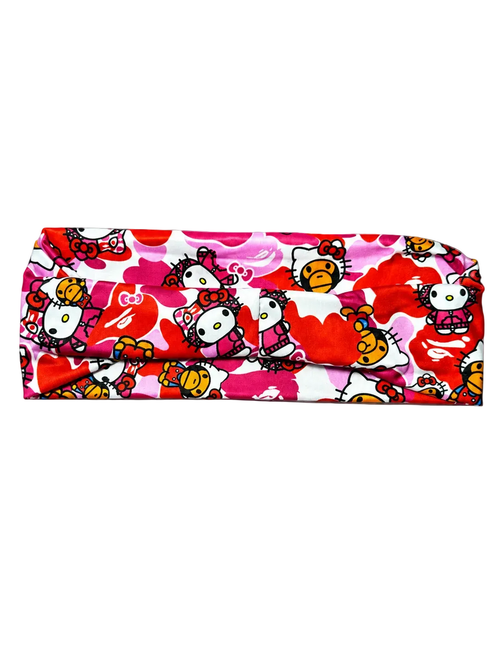 Pink Bape Hello Kitty Headband