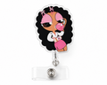 hot nurse badge reel